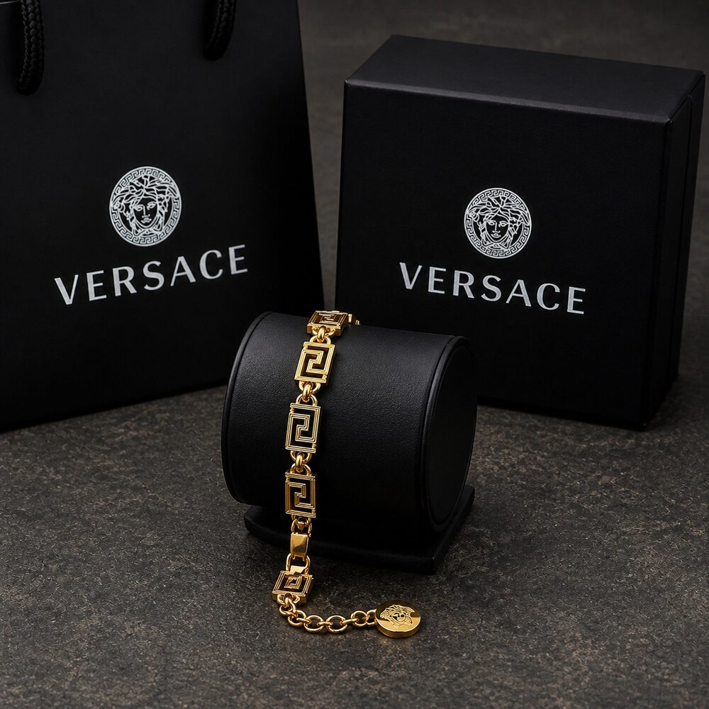 Versace Bold Statement Bracelet Style 3 | New with Box - Picture 7 of 9